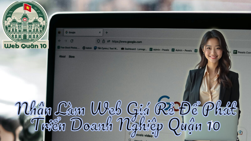 Nhận Làm Web Giá Rẻ Để Phát Triển Doanh Nghiệp Quận 10