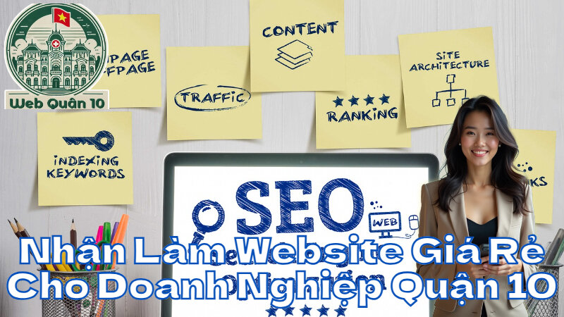 Nhận Làm Website Giá Rẻ Cho Doanh Nghiệp Quận 10