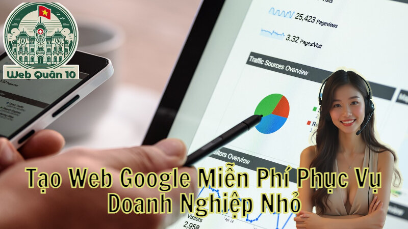 Tạo Web Google Miễn Phí Phục Vụ Doanh Nghiệp Nhỏ